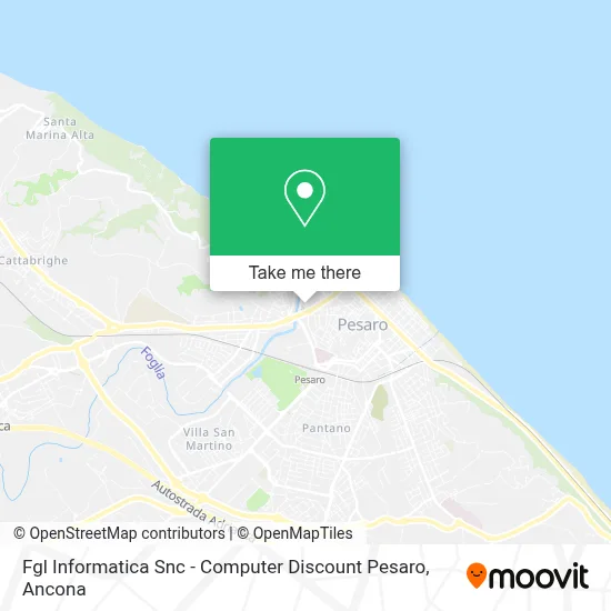 Fgl Informatica Snc - Computer Discount Pesaro map