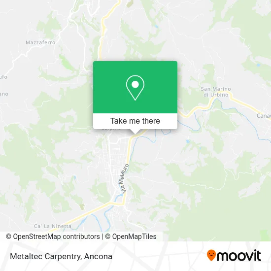 Metaltec Carpentry map