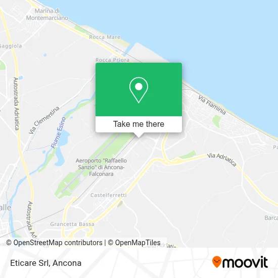 Eticare Srl map