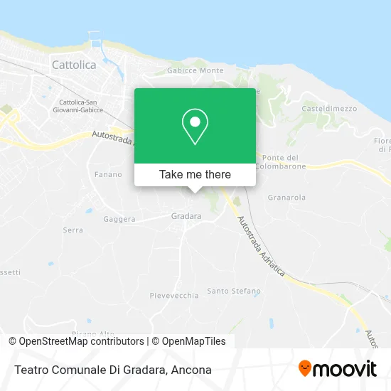 Teatro Comunale Di Gradara map
