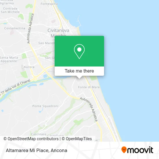 Altamarea Mi Piace map
