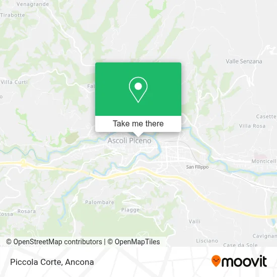 Piccola Corte map