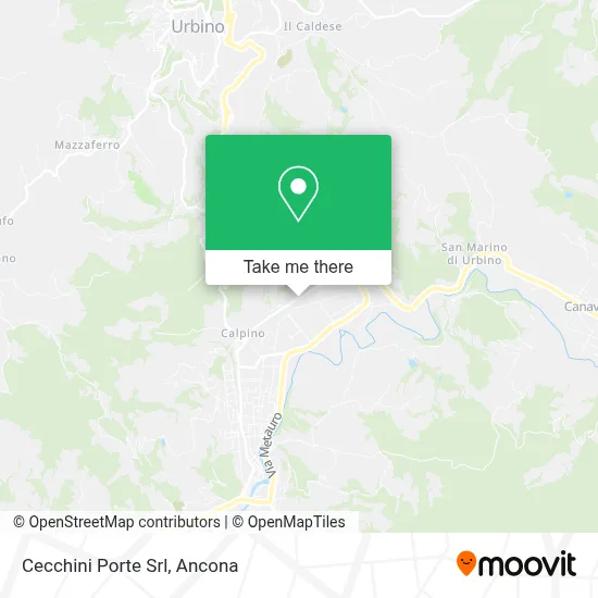Cecchini Porte Srl map