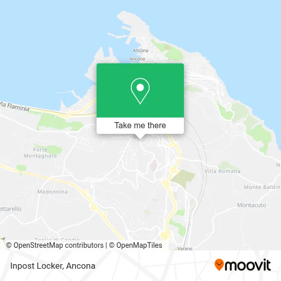 Inpost Locker map