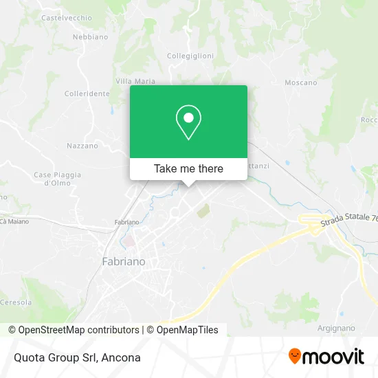 Quota Group Srl map