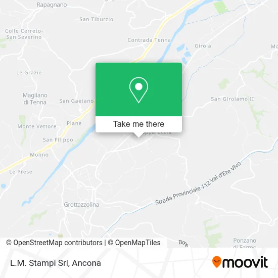 L.M. Stampi Srl map