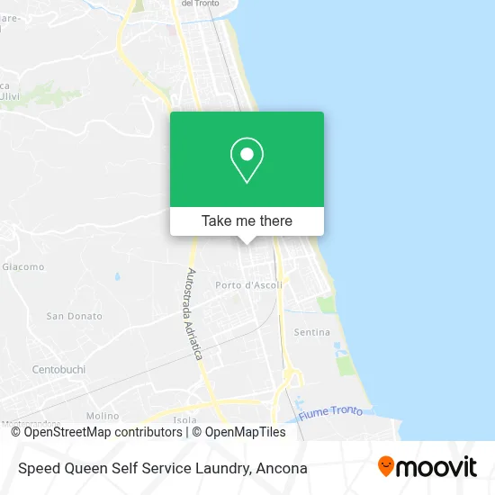 Speed Queen Self Service Laundry map