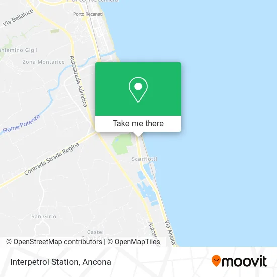 Interpetrol Station map