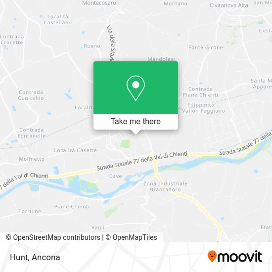 Hunt map