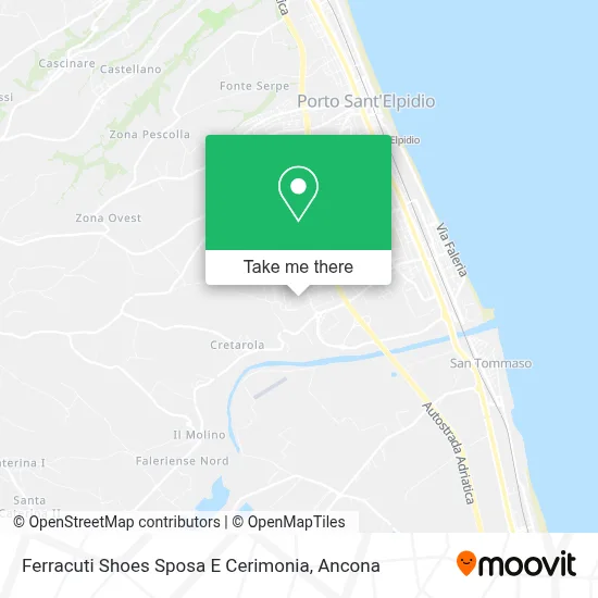 Ferracuti Shoes Sposa E Cerimonia map