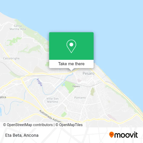 Eta Beta map