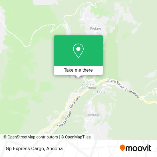 Gp Express Cargo map