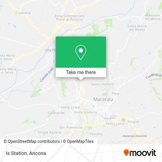 Is Station map