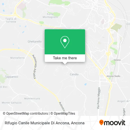 Rifugio Canile Municipale Di Ancona map