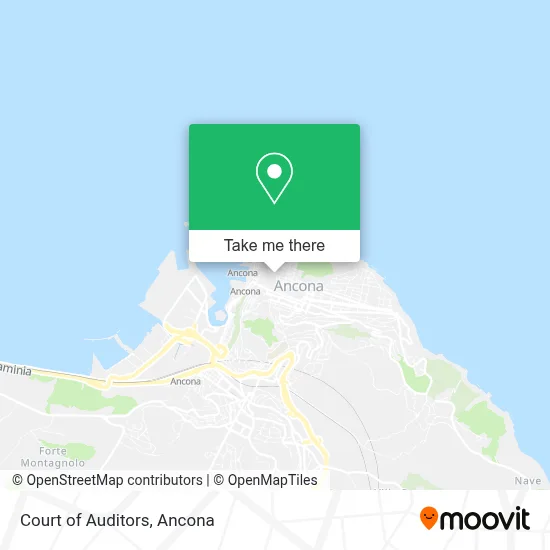 Court of Auditors map