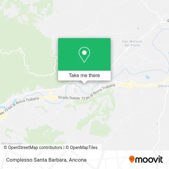 Complesso Santa Barbara map