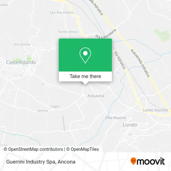 Guerrini Industry Spa map