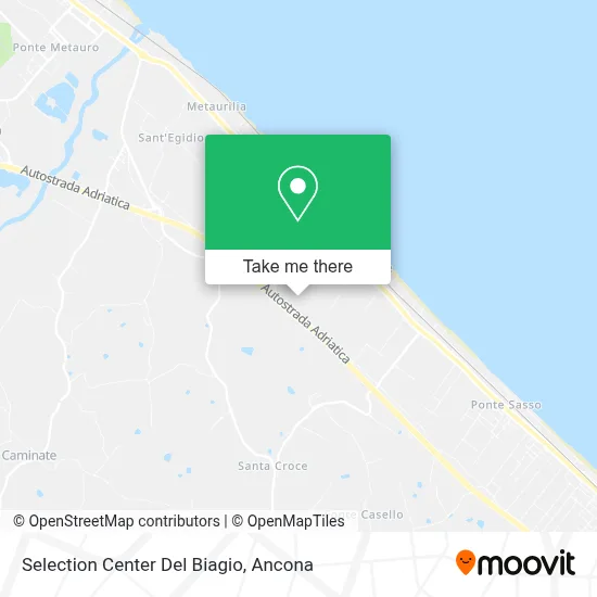 Selection Center Del Biagio map