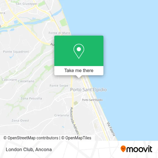 London Club map