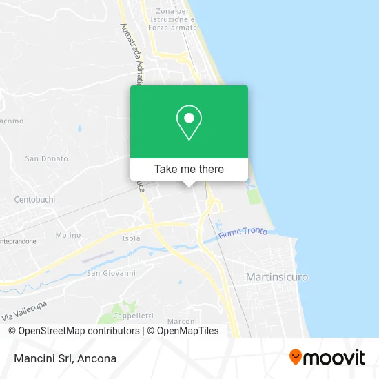 Mancini Srl map