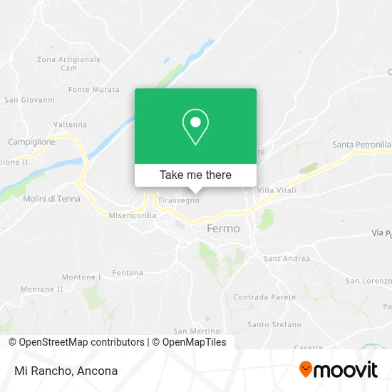 Mi Rancho map