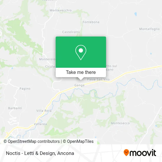 Noctis - Letti & Design map