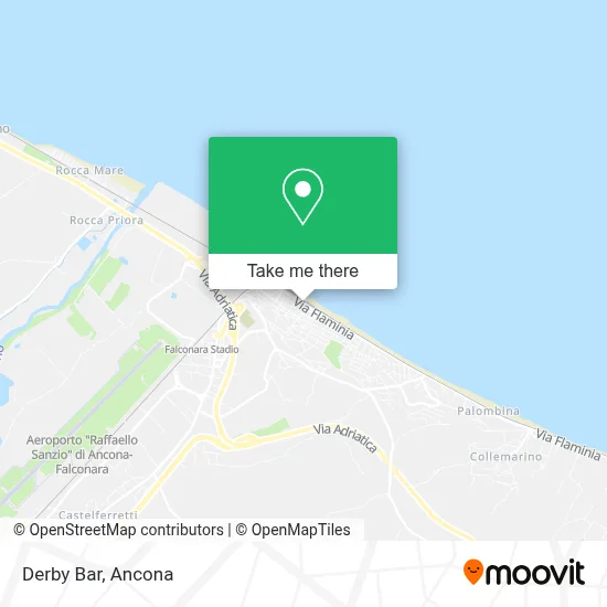 Derby Bar map