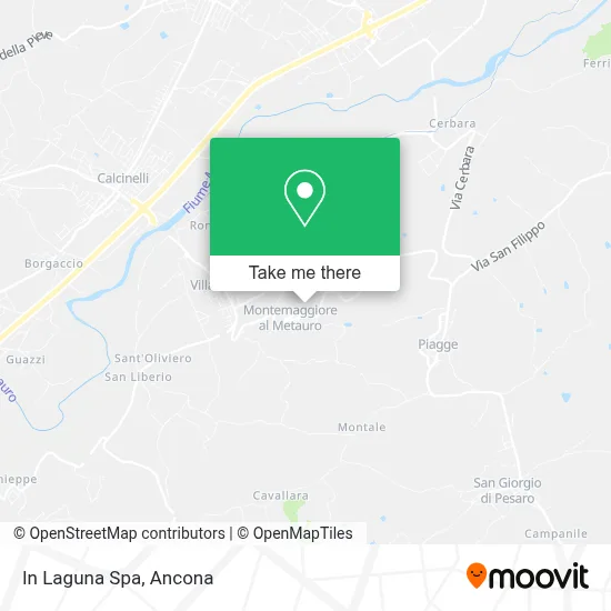In Laguna Spa map