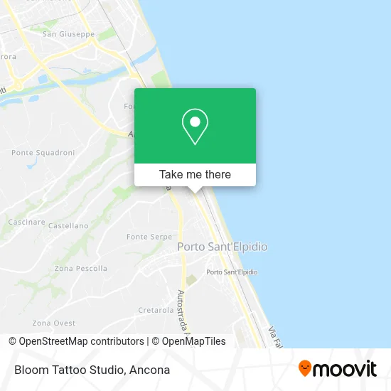 Bloom Tattoo Studio map