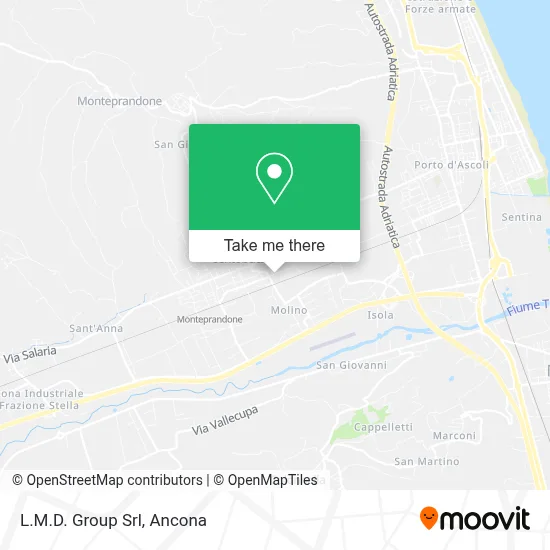 L.M.D. Group Srl map