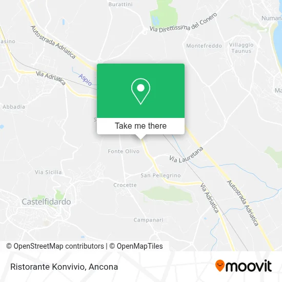 Ristorante Konvivio map