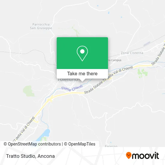 Tratto Studio map