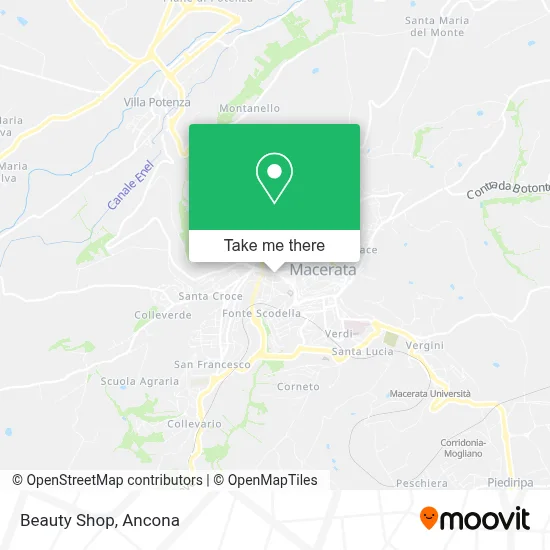 Beauty Shop map