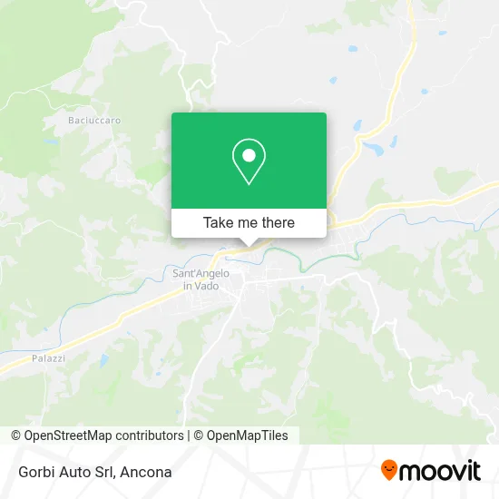 Gorbi Auto Srl map