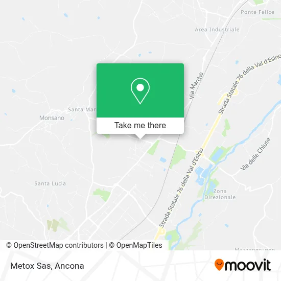 Metox Sas map