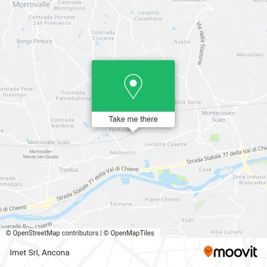 Imet Srl map