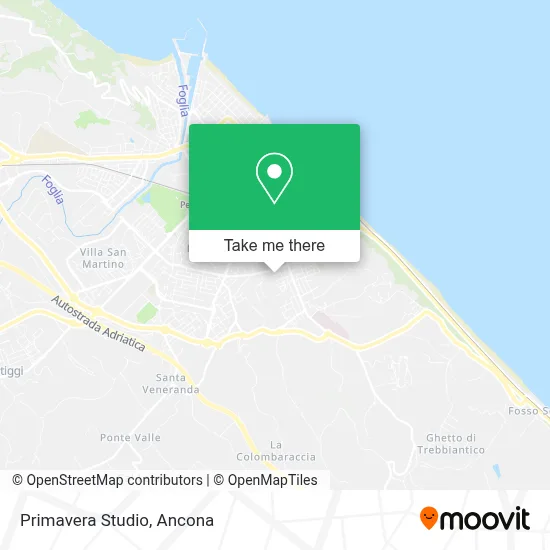 Primavera Studio map