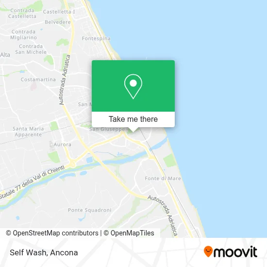 Self Wash map