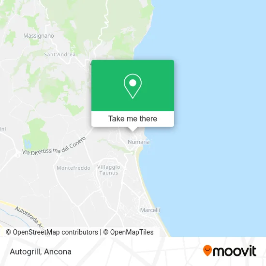 Autogrill map