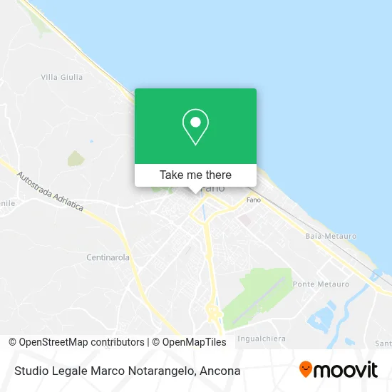 Studio Legale Marco Notarangelo map