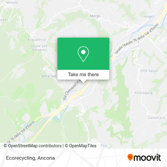 Ecorecycling map