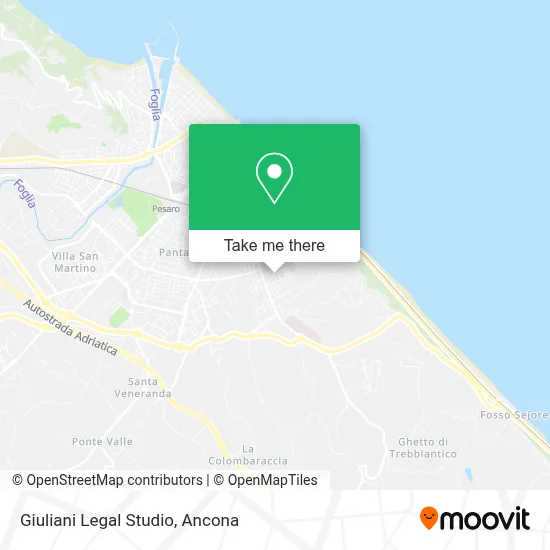 Giuliani Legal Studio map