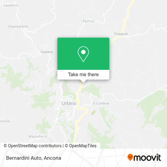 Bernardini Auto map