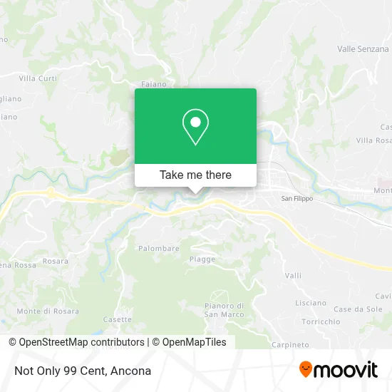 Not Only 99 Cent map