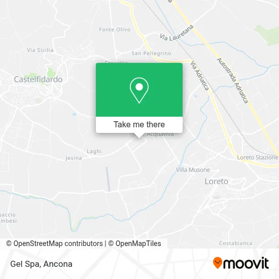 Gel Spa map