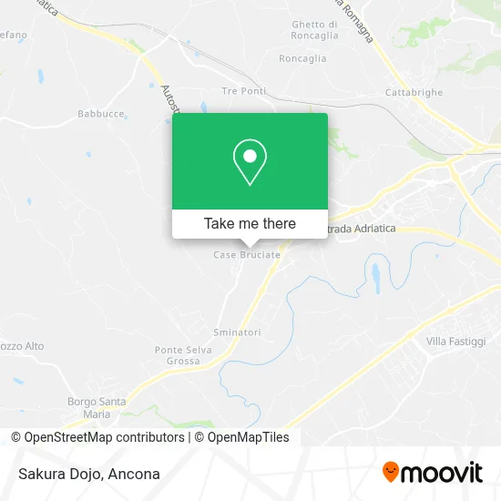 Sakura Dojo map