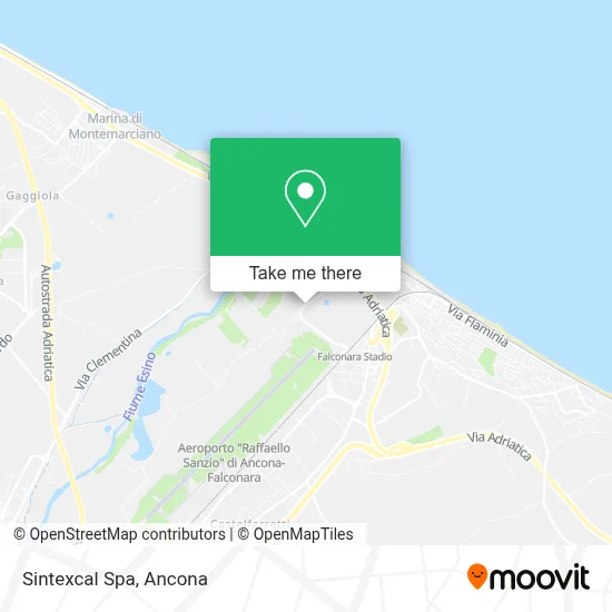 Sintexcal Spa map