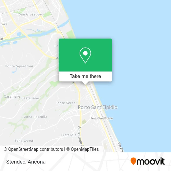 Stendec map