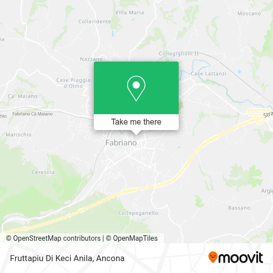 Fruttapiu Di Keci Anila map
