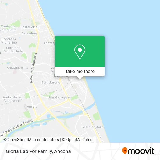 Gloria Lab For Family map